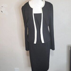 NWT Mushare Women's Black & White dress, One-Piece, Size XXL